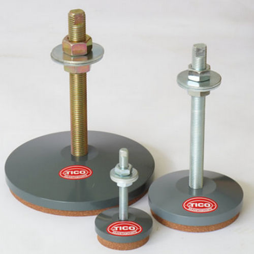 Maschinenfuß - S/AD - TICO - A Division of Tiflex Ltd. - Gummi / Antivibration / regelbar
