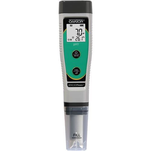 Tragbares pH-Messgerät - EcoTestr™ pH1 - OAKTON - Prozess / wasserdicht