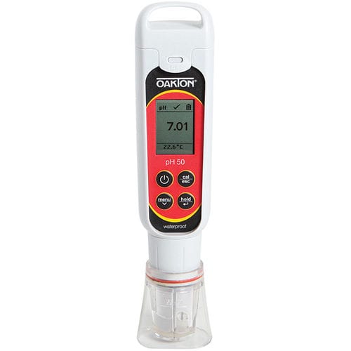 Tragbares pH-Messgerät - pHTestr® 50 - OAKTON - Prozess / digital / wasserdicht
