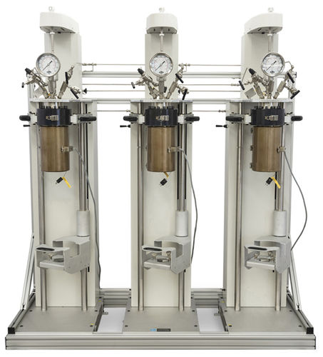 Reaktor für parallele Synthese - Three Reactor Parallel System - Parr Instrument Company
