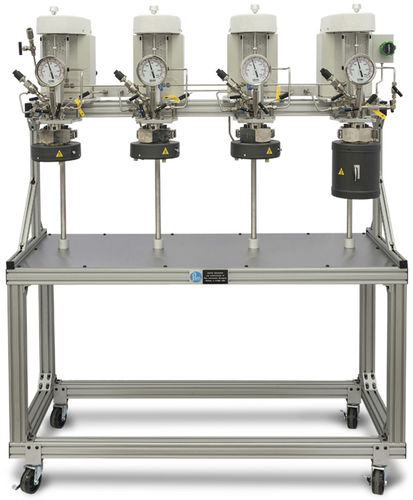 Reaktor für parallele Synthese - Four Reactor Parallel System - Parr Instrument Company