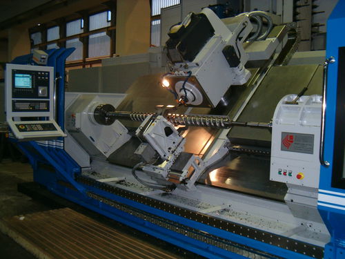 CNC-Gewindeschneidmaschine - C PLUS - Saporiti - elektrisch / automatisch