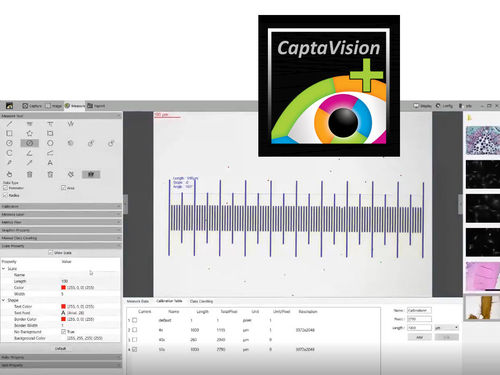 Software für Kamera - CaptaVision+™ - Unitron - Bildmanagement / Schnittstellen / Steuerung