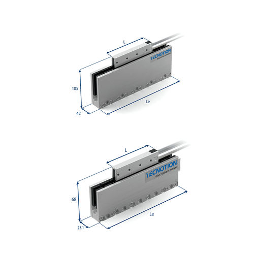 Ironless-Linearmotor - UMX | ULX - Tecnotion - Synchron