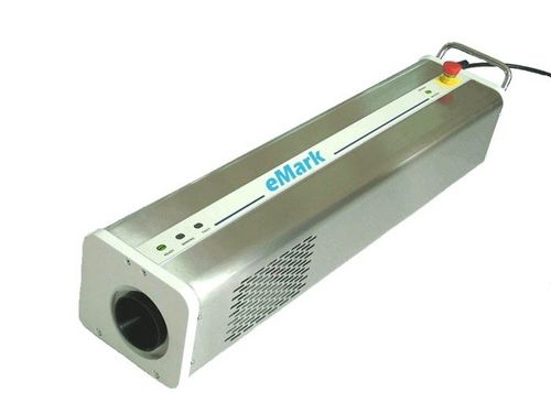 Markier- und Codiergerät / CO2-Laser - eMark - Solaris Laser - für Produktionsanlagen / kompakt / Kunststoff