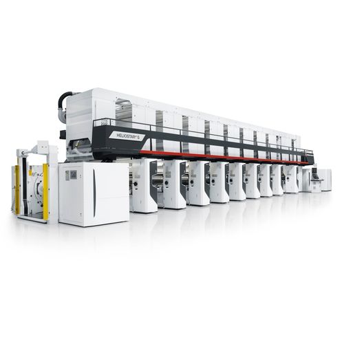 Druckmaschine per Rotogravur - HELIOSTAR II S - WINDMÖLLER & HÖLSCHER - für Verpackung / Farb