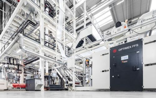 Coextrusionsanlage / 3 Schichten - OPTIMEX FFS - WINDMÖLLER & HÖLSCHER - 5 Schichten / Blasfolien / für PE