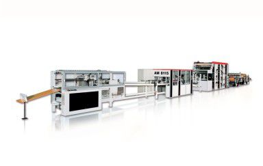 Rollierformer - AM 8715 - WINDMÖLLER & HÖLSCHER - Rohr / für Papier / PLC-gesteuert