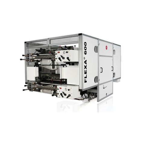 Inline-Flexodruckmaschine - FLEXA 600 - WINDMÖLLER & HÖLSCHER - 6-Farben / für Kunststoff-Folien