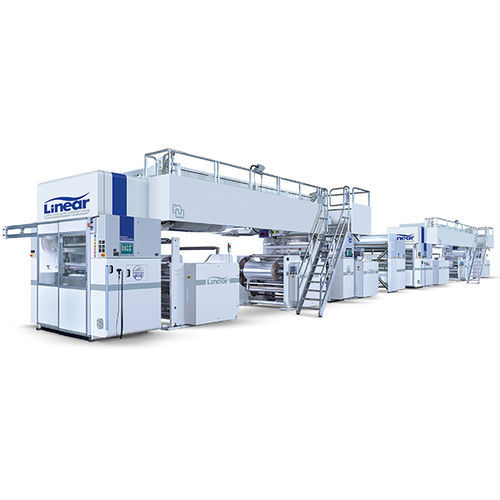 Rolle-zu-Rolle-Walzmaschine - Triplex Combi Linear - NORDMECCANICA