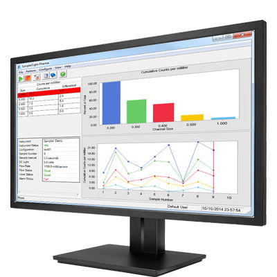 Steuerungssoftware - SamplerSight Pharma - Particle Measuring Systems - für die Probennahme / für pharmazeutische Anwendungen / Windows
