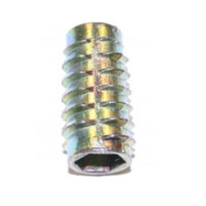Gewindeeinsatz - 41SBH - SIMAF - Metall / flach / für Holz
