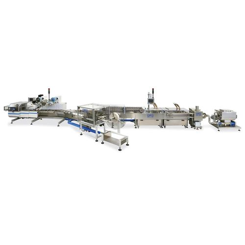 Automatische Verpackungsmaschine - PFM Packaging Machinery - horizontal / in Linienform / für Gebäck