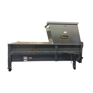 Müllpresse für Mischabfall - C300 - Harmony Europe - stationär / horizontal / mit oberer Öffnung