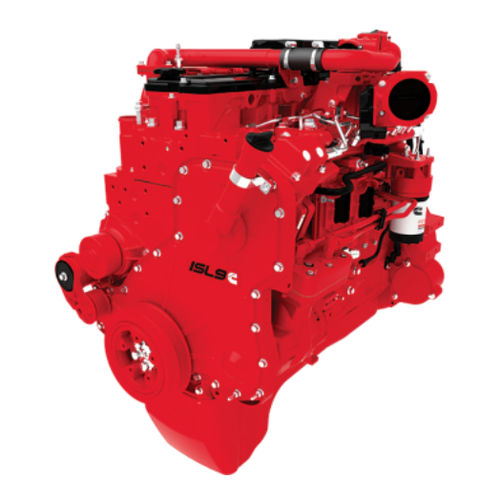 Dieselmotor - ISL9 (2013) - Cummins Inc. - 6-Zylinder / Turbolader / für Feuerschutzpumpe
