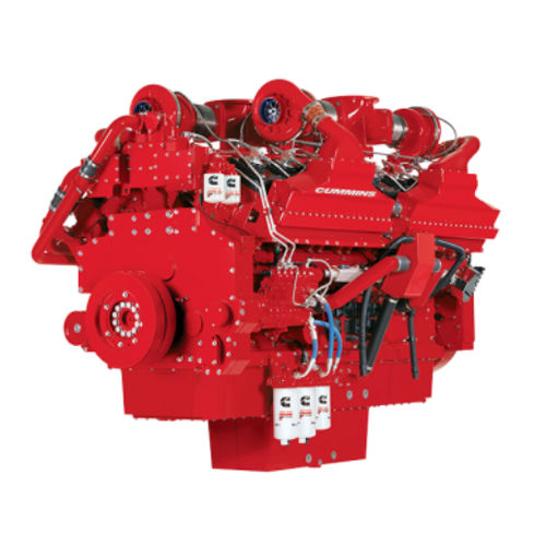 Dieselmotor - QSK60 - Cummins Inc. - 16-Zylinder / Common Rail / für den Bergbau