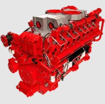 Dieselmotor - QSK95-M - Cummins Inc. - 16-Zylinder / Turbolader / für Seewasseranwendungen