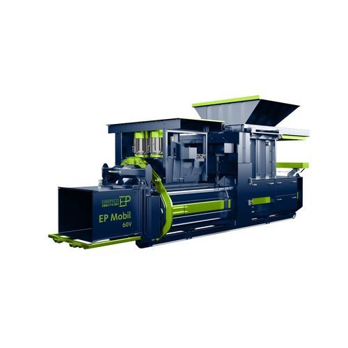 Ballenpresse für Müll - EP Mobil 60 V - Europress Umwelttechnik GmbH - vertikal / Kanal / mobil