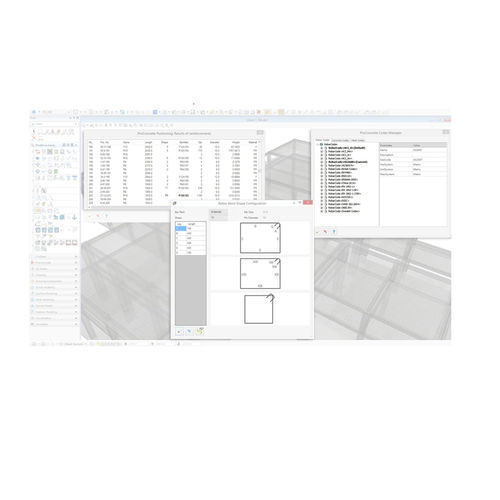 Engineering-Software - ProStructures - Bentley Systems Europe B.V. - Modellierung / Projektentwicklung / für Betonstrukturen