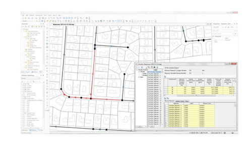 Analysesoftware - OpenFlows Water - Bentley Systems Europe B.V. - Entwicklungs / Engineering / Projektentwicklung
