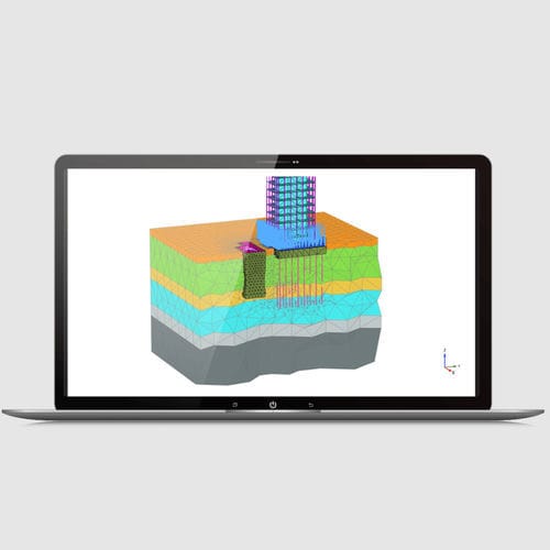 Analysesoftware - PLAXIS 3D  - Bentley Systems Europe B.V. - Visualisierung / Projektentwicklung / Sicherheit