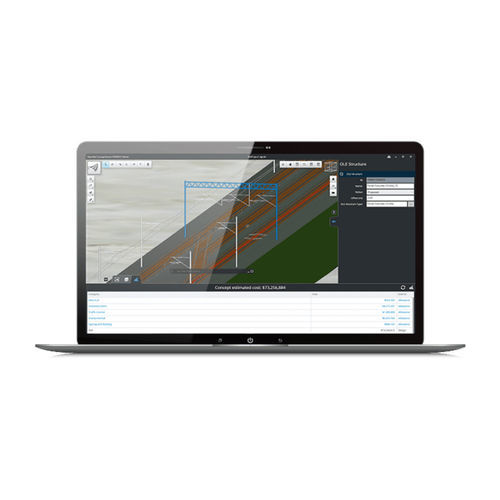 Analysesoftware - OpenRail ConceptStation - Bentley Systems Europe B.V. - Engineering / Modellierung / Projektentwicklung