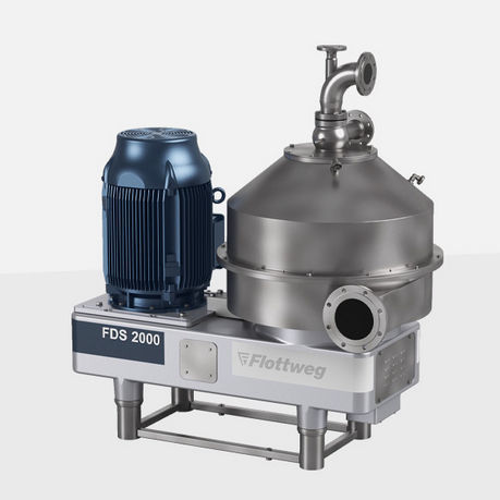 Düsenseparator - FDS2000 - Flottweg SE - für Flüssigkeiten / für Feststoffe / 2-Phasen