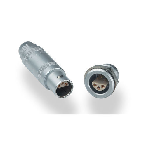 Datensteckverbinder - S Series - LEMO - koaxial / dreiachsig / Push-Pull