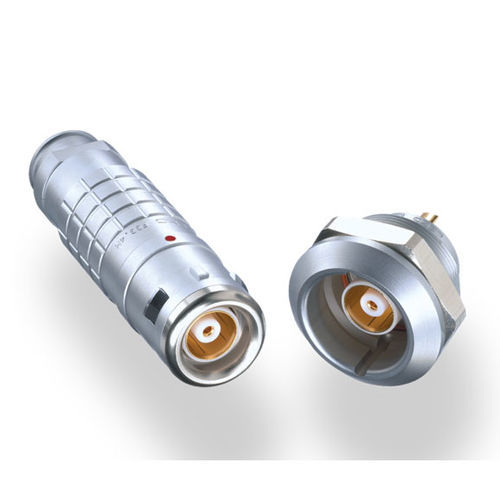 Wasserdichter Steckverbinder - 4M Series - LEMO - Audio/Video / dreiachsig / Push-Pull