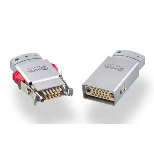 Hochspannungssteckverbinder - REDEL K/S Series - LEMO - Stromversorgung / rechteckig / Crimp