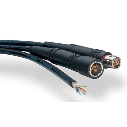 Hybrid-Stromkabel - SMPTE ARIB - LEMO - Panzer