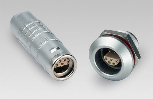 Steckverbinder für raue Umgebungen - E Series - LEMO - Daten / koaxial / dreiachsig