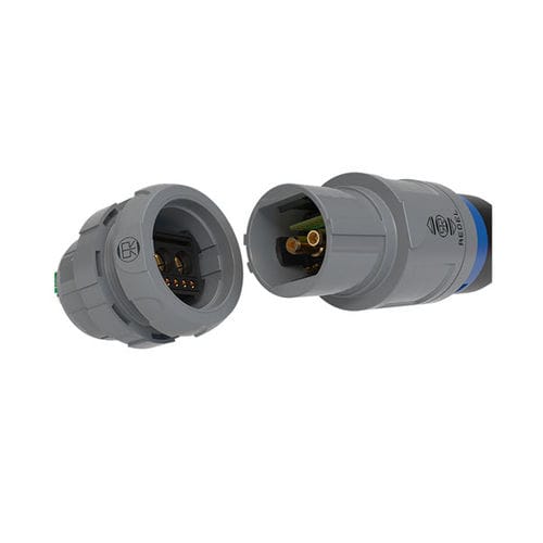 Hybrid-Steckverbinder - REDEL MP Series - LEMO - LWL / zirkulär / Push-Pull