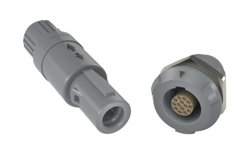 Push-Pull-Steckverbinder - REDEL P Series - LEMO - Daten / koaxial / LWL