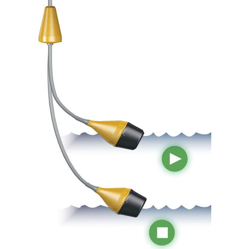 Schwimmerschalter - M2 series - Kari-Finn Oy - für Flüssigkeiten / für Tanks / mit integriertem Alarm