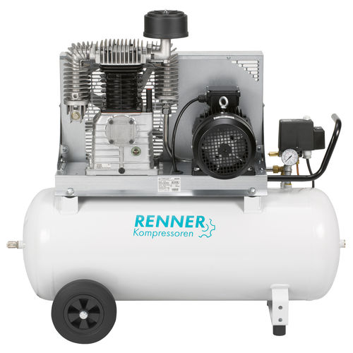 Kolbenkompressor - REKO 350W/22 - RENNER Kompressoren - Luft / mit Elektromotor / auf Rollen