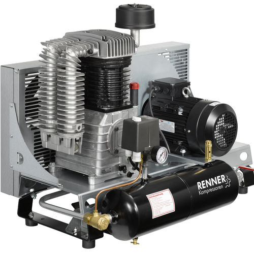 Luftkompressoraggregat - REKO 410B – 970B - RENNER Kompressoren - Kolben / stationär / mit Riemenantrieb