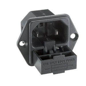 Stromversorgungs-Steckverbinder - PX00 series - OMEGA FUSIBILI - bipolar / Sicherungshalter