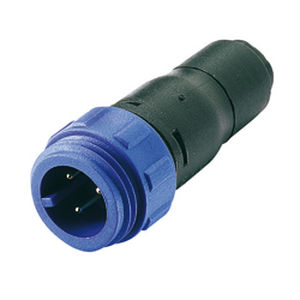 Stromversorgungs-Steckverbinder - PX04110 series - OMEGA FUSIBILI - zylinderförmig / außen/innen / Einschraub