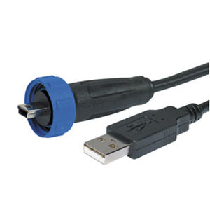 Datensteckverbinder - PX044 series  - OMEGA FUSIBILI - USB / PVC / IP68