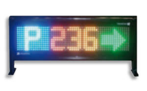 Punktmatrix-Display - 24 V, 22 W | DX-VMS-P - CIRCONTROL SA - 7 Segmente / 3-stellig / elektronisch