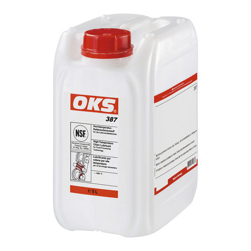 Schmieröl - 387  - OKS Spezialschmierstoffe GmbH - Synthetik / Graphit / für Ketten