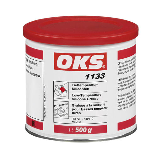 Schmierfett - 1133 - OKS Spezialschmierstoffe GmbH - Silikon / für Wälzlager / Kabel