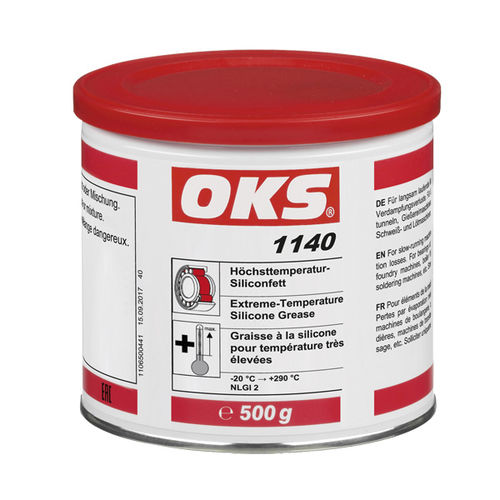 Schmierfett - 1140 - OKS Spezialschmierstoffe GmbH - Silikon / für Wälzlager / für Ketten