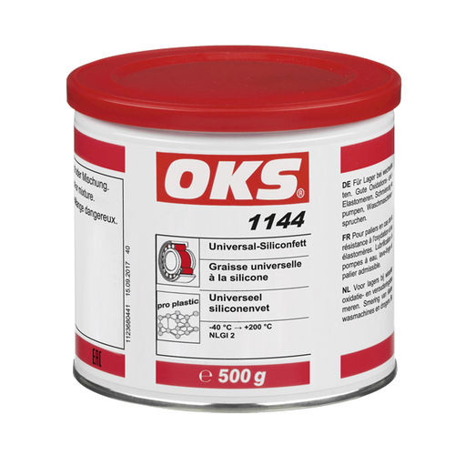 Schmierfett - 1144  - OKS Spezialschmierstoffe GmbH - universell / Silikon / für Wälzlager
