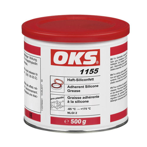 Schmierfett - 1155  - OKS Spezialschmierstoffe GmbH - Silikon / für die chemische Industrie / für Werkzeugmaschinen