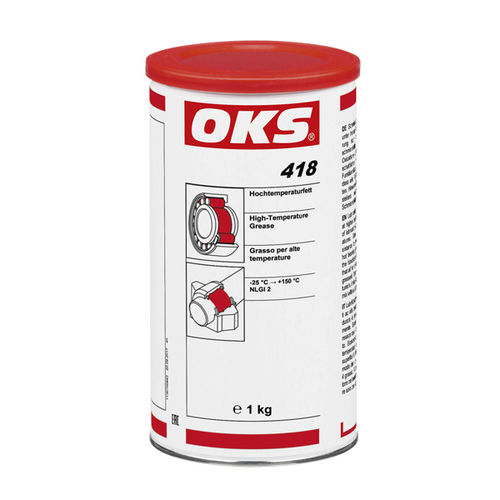 Schmierfett - 418 - OKS Spezialschmierstoffe GmbH - mineralölbasiert / Molybdänbisulfit / für Wälzlager