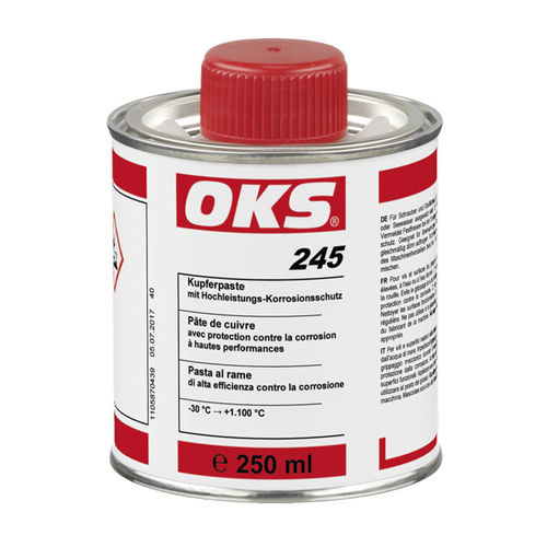 Anti-Seize-Paste - 245 - OKS Spezialschmierstoffe GmbH - Montage / Kupfer / Schrauben