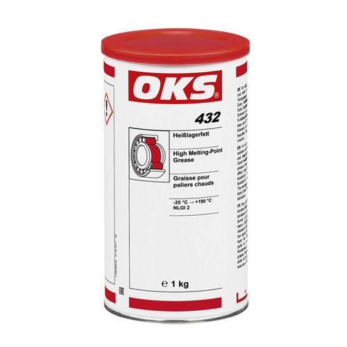 Schmierfett - 432 - OKS Spezialschmierstoffe GmbH - mineralölbasiert / mit Aluminiumkomplex / für Wälzlager