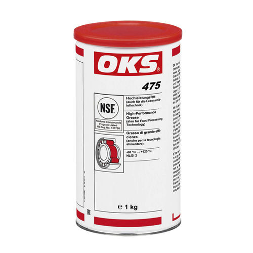 Schmierfett - 475 - OKS Spezialschmierstoffe GmbH - Dichtung / Synthetik / mit PTFE
